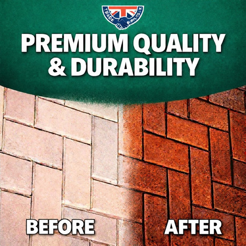 Wet look patio block - &,