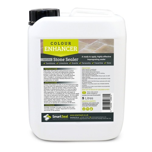 Sandstone wet look - sandstone, finish