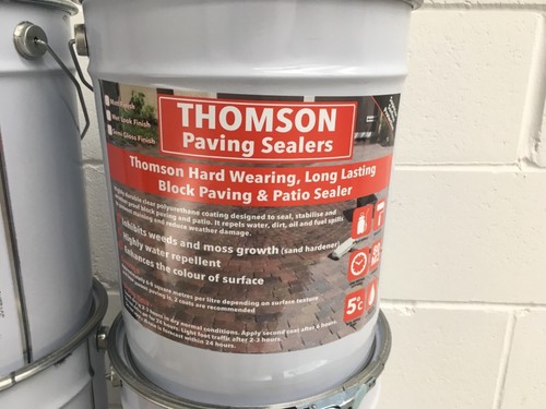 Matt finish driveway sealer