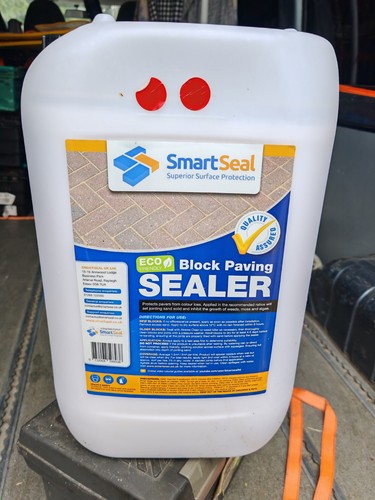 Block paving sealant wet look - sealant,