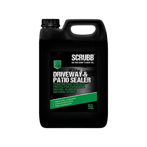 Scrubb driveway patio - scrubb,