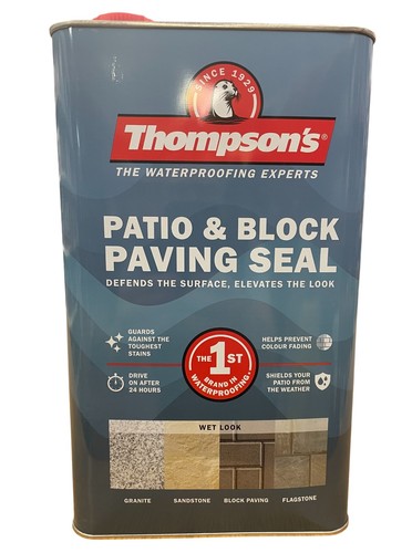 Wet look finish sealer patio - look,