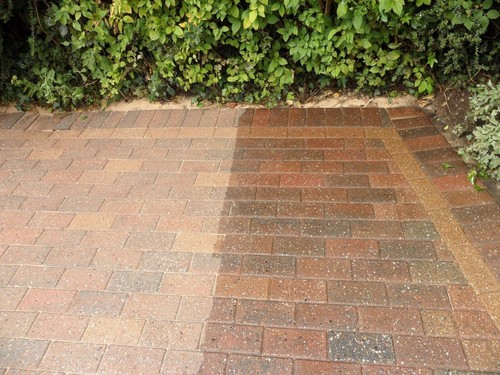 Wet look driveway - , sealer
