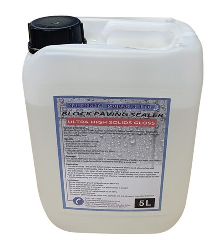 Block paving sealer seal - paving,