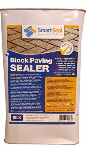 Smartseal block paving sealer - paving,